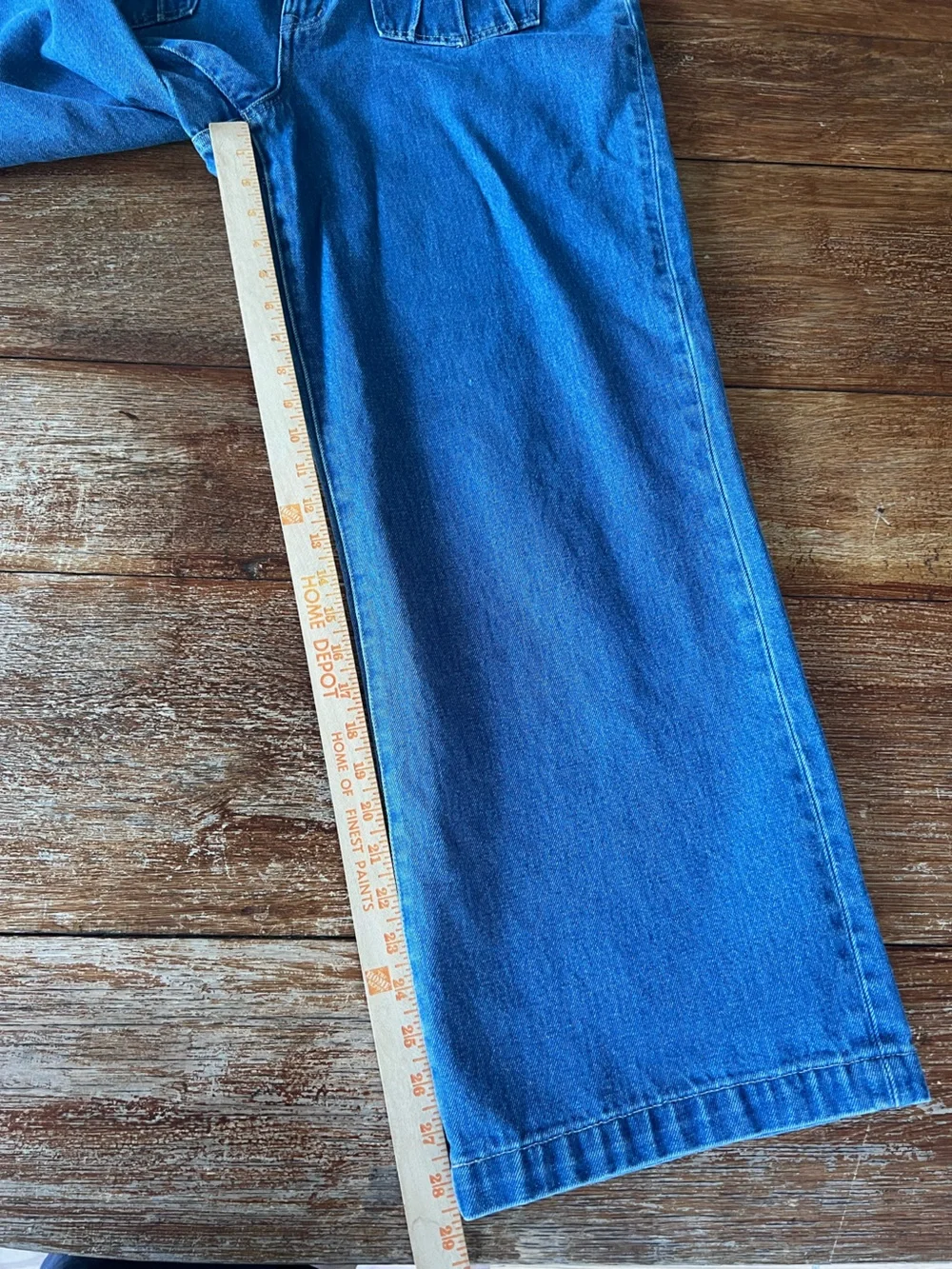 Madewell The Perfect Vintage Wide-Leg
Jean Patch Pocket Edition W32 Measures W36 - Picture 14 of 16